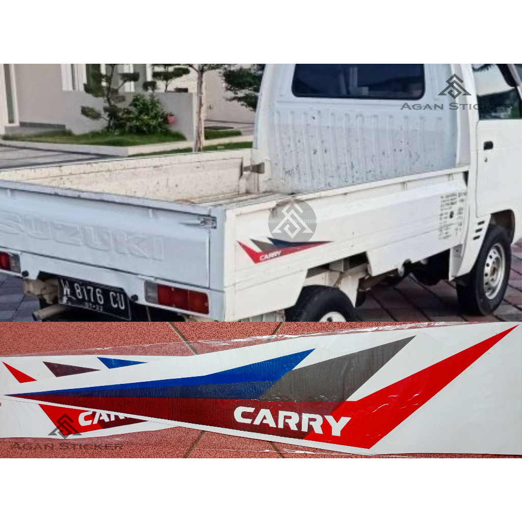 Stiker carry 1.5 Sticker mobil pickup carry 2017 Stiker Lis body samping