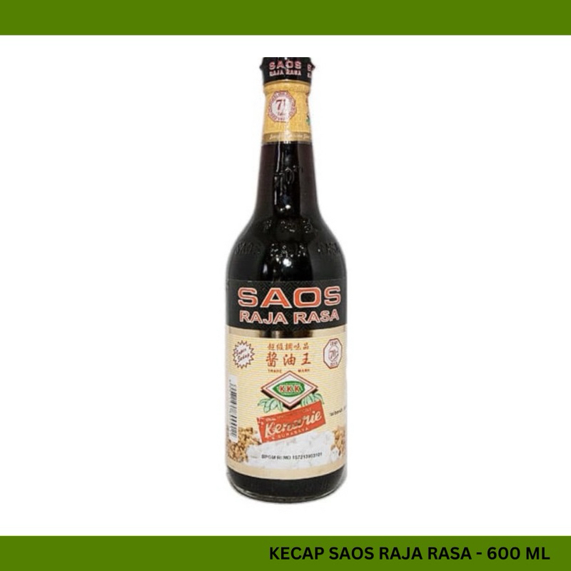 

KECAP SAOS RAJA RASA 600ML