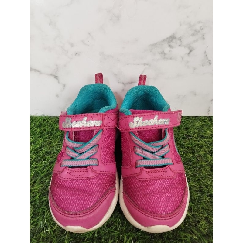 SALE Sepatu Anak Skechers Girls Pink Preloved