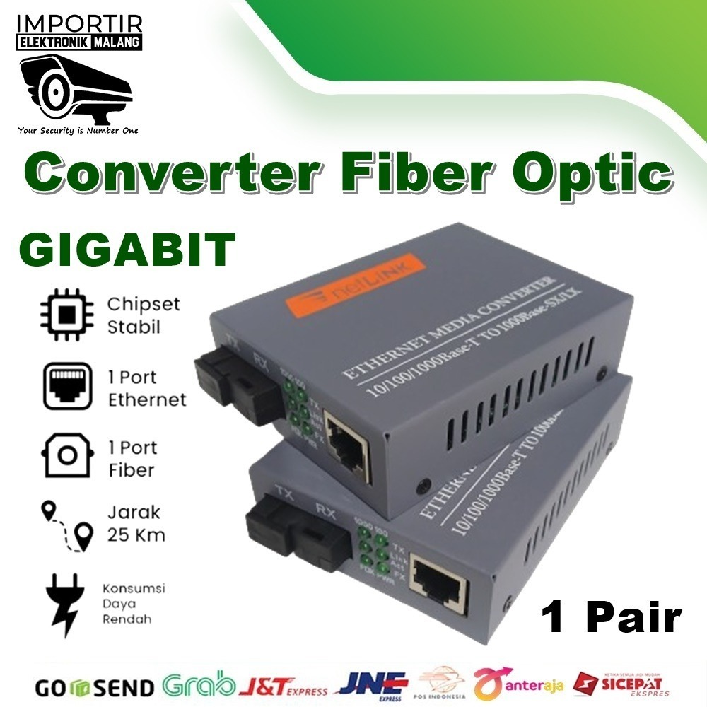 Converter Fiber Optik Gigabit - IEM