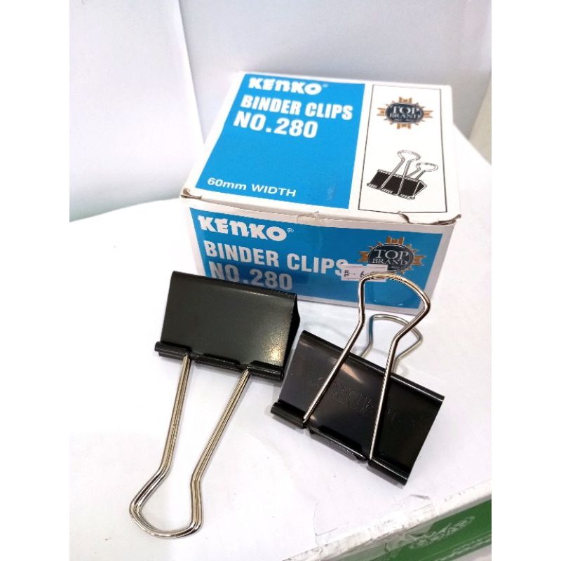 

(1PCS) BINDER CLIP KENKO NO.280 ECER/SATUAN