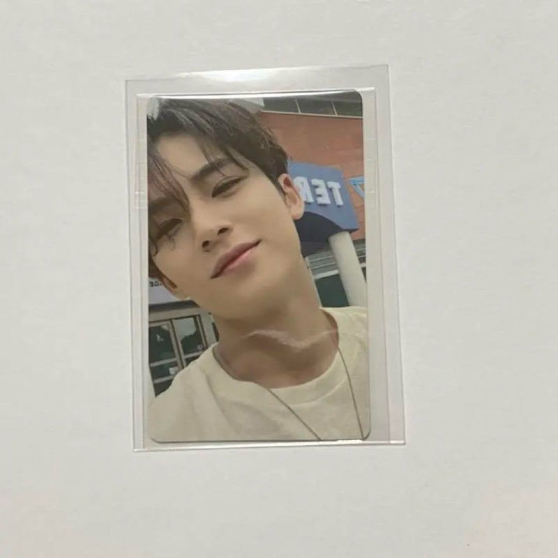 BOOKED SEVENTEEN MINGYU Photocard SECTOR17 POB WEVERSE JAPAN COMPACT mingyu deus