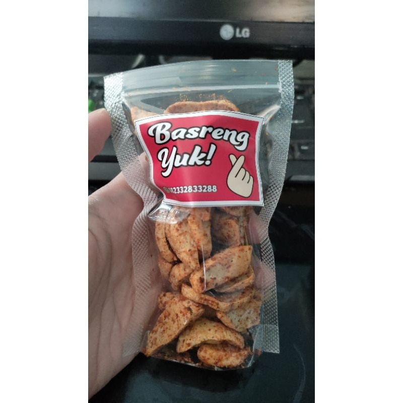 

basreng dengan daun jeruk