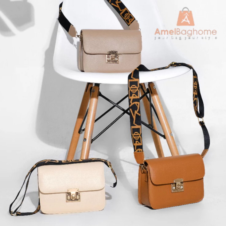 AMELBAGHOME Tas Selempang Wanita ELENA Premium Brand Lokal