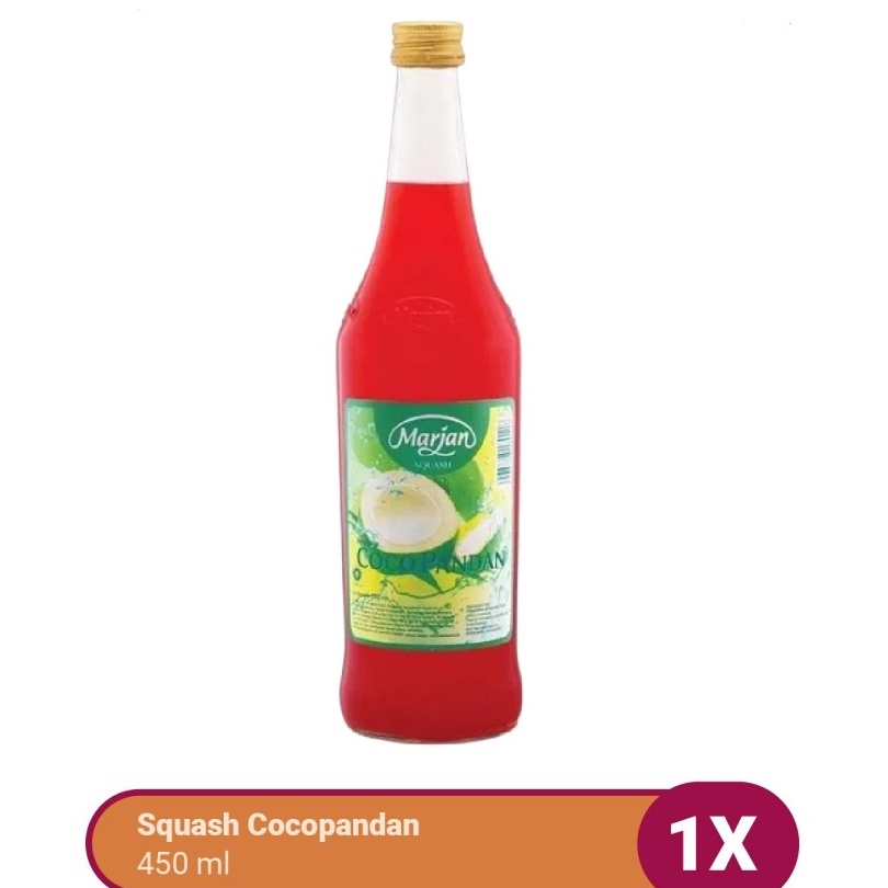 

[KODE DGTAQ] SIRUP MARJAN SQUASH COCOPANDAN 450ML