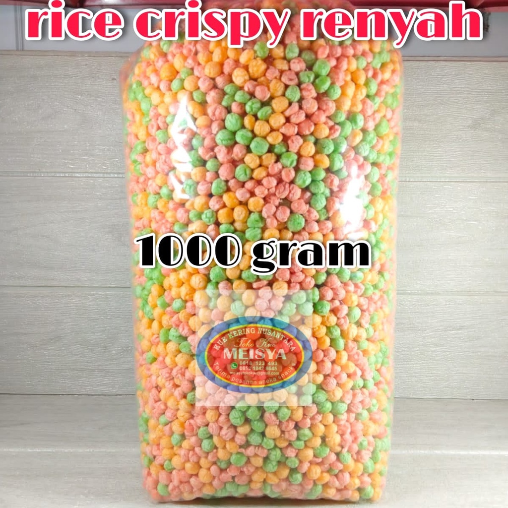 

✨ Nyam Nyam Nyamnyam 1 Kg Rice Crispy 1000 Gr 1 Kg Rice Crispy 1000 Gr 1 Kg !