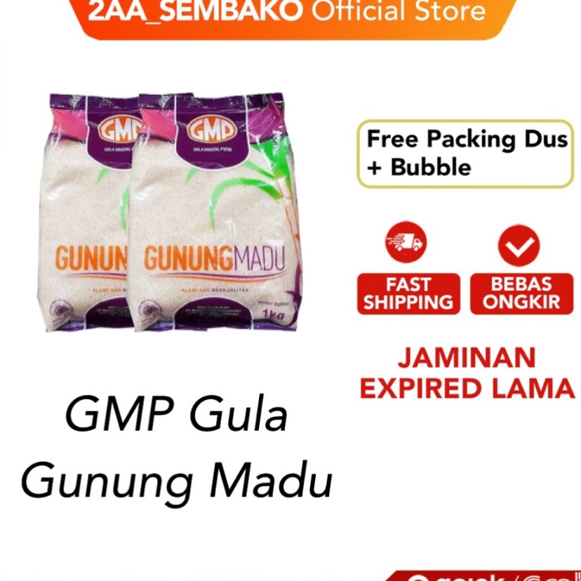 

[KODE HLIBV] Gula Pasir Gmp gunung madu 1 Kg