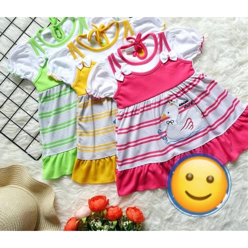 Baju Bayi / Dress Bayi perempuan lucu