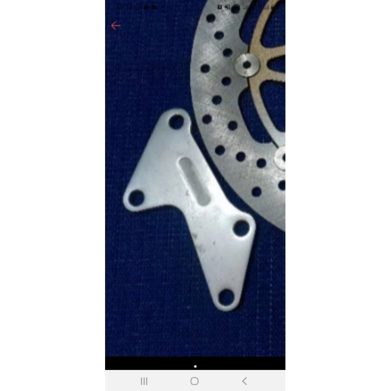 braket kaliper original PSM matic honda kaliper standar disc 300mm