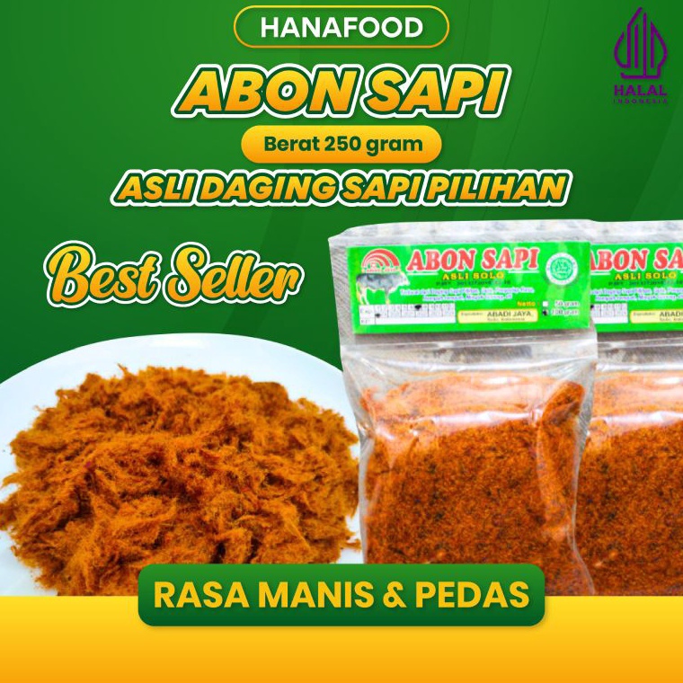 

[♘K28$] ABON SAPI ASLI SOLO 250gr | 100gr ABON SAPI ORIGINAL DAN PEDAS | A04 On Sale