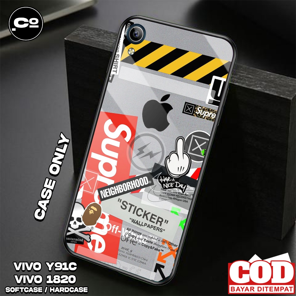 Case VIVO Y91C / VIVO 1820  - Casing VIVO Y91C / VIVO 1820 [ BRND ] Silikon VIVO Y91C / VIVO 1820  -