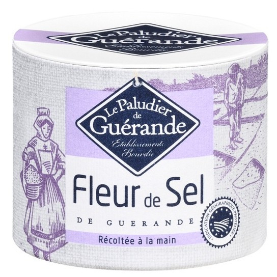 

Le Paludier Fleur de Sel Guerande Salt IGP Garam Laut Kasar Perancis 125gr