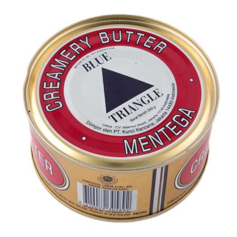 

COD Butter Mentega Blue Triangle Segitiga Biru 340gr ➘cod