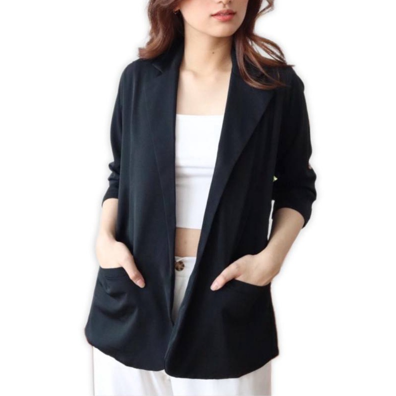 12.12 Product HOT WITNESS BLAZER | Blazer Wanita Korea Longsleeve | Blazzer Long Crop Wanita | Blazz