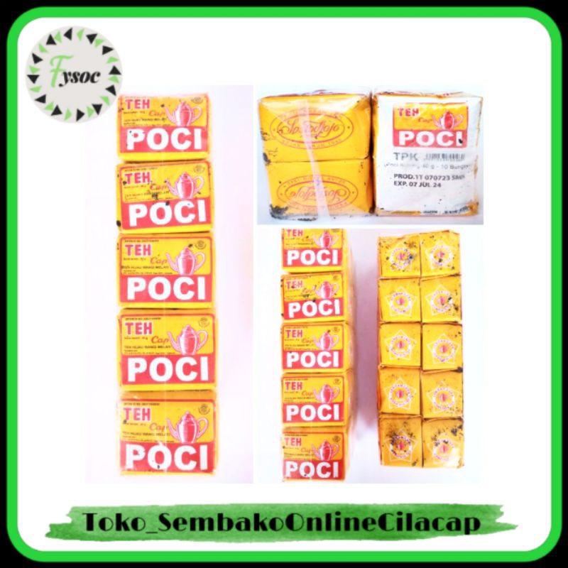 

TEH TUBRUK CAP POCI KUNING 40 GR | TEH HIJAU WANGI MELATI