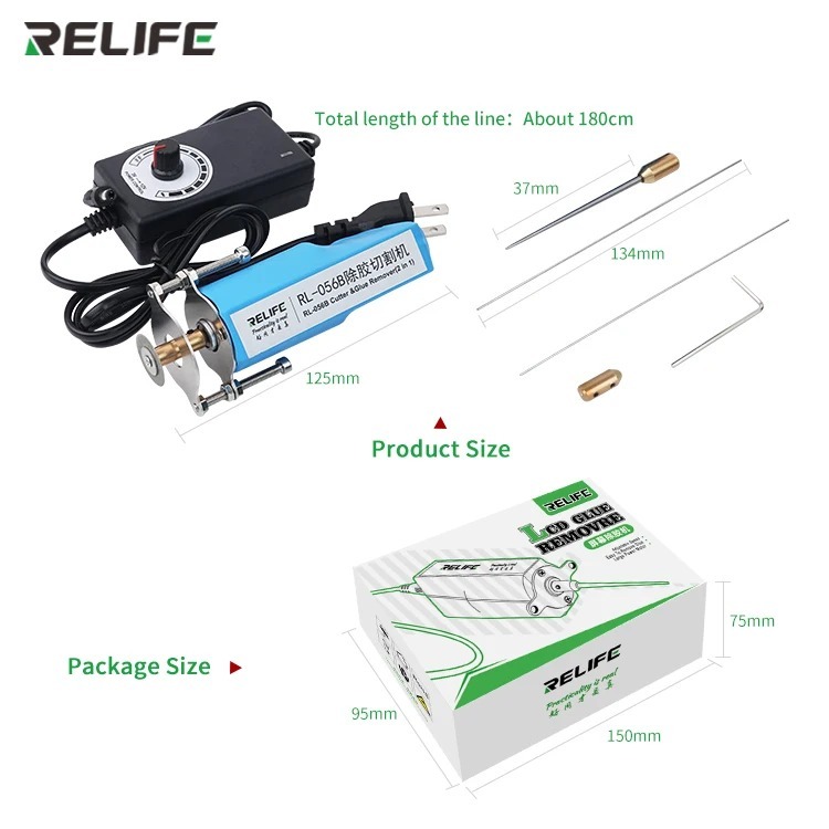 GERINDA PEMBERSIH LEM OCA RELIFE RL-056B OCA GLUE REMOVER