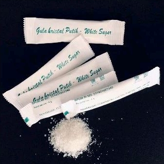 

Gula putih stick/ white sugar stick SNI isi 125 Pcs