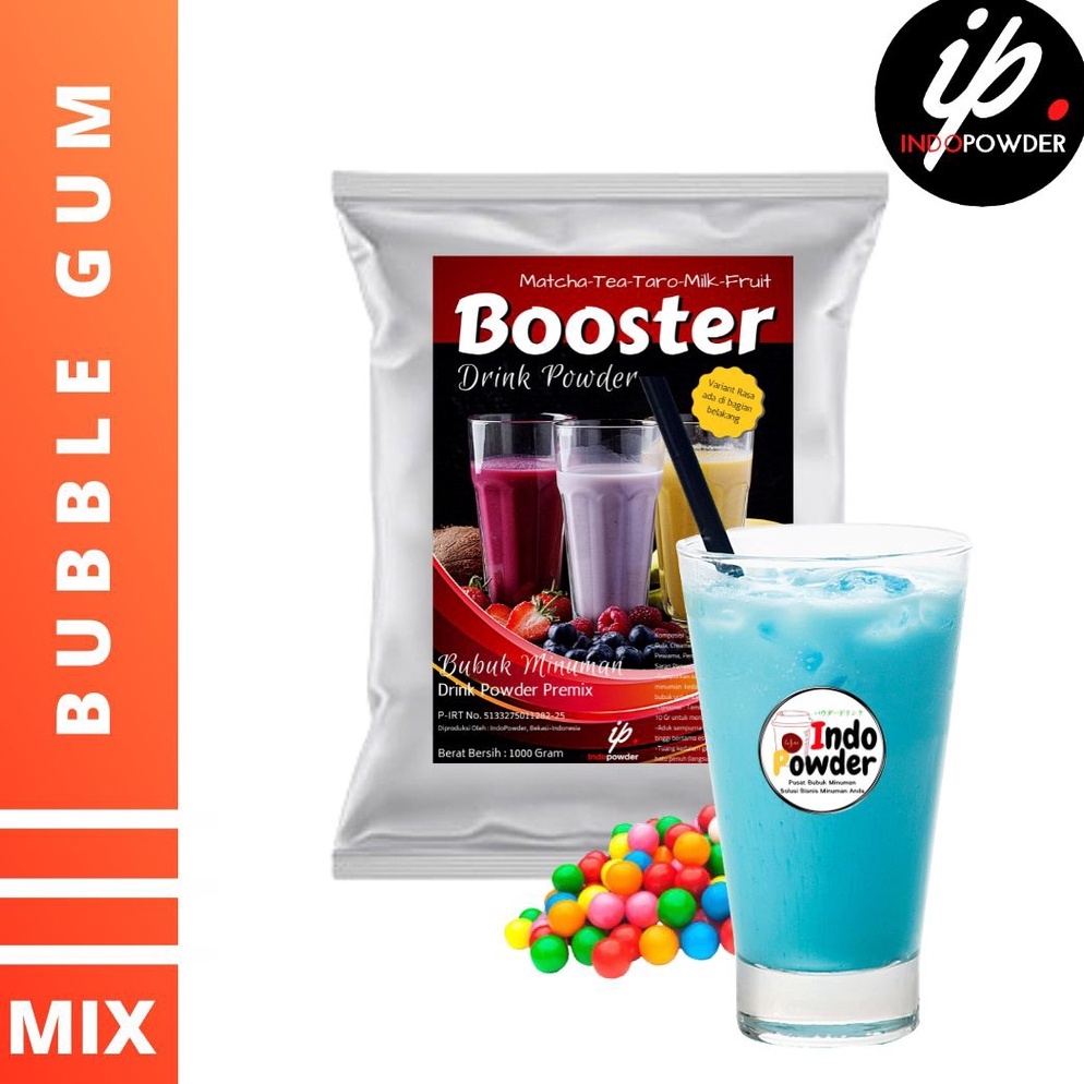 

[☺O52(] Bubuk Minuman BUBBLE GUM 1Kg - Bubuk BUBBLE GUM 1Kg - BUBBLE GUM Bubuk 1Kg - BUBBLE GUM Powder 1Kg Good product