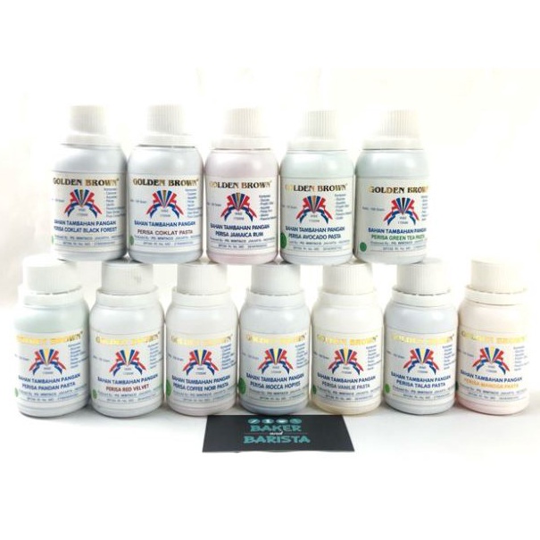 

Best Terl4ris Pasta GOLDEN BROWN 100gr Pasta Perisa Bahan Bahan Makanan Pokok Kue Baking Murah [144]