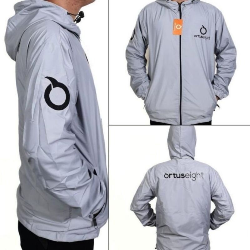 Termurah jaket parasut ortuseight / jaket olahraga / jaket parasut / jaket runing sport olahraga 