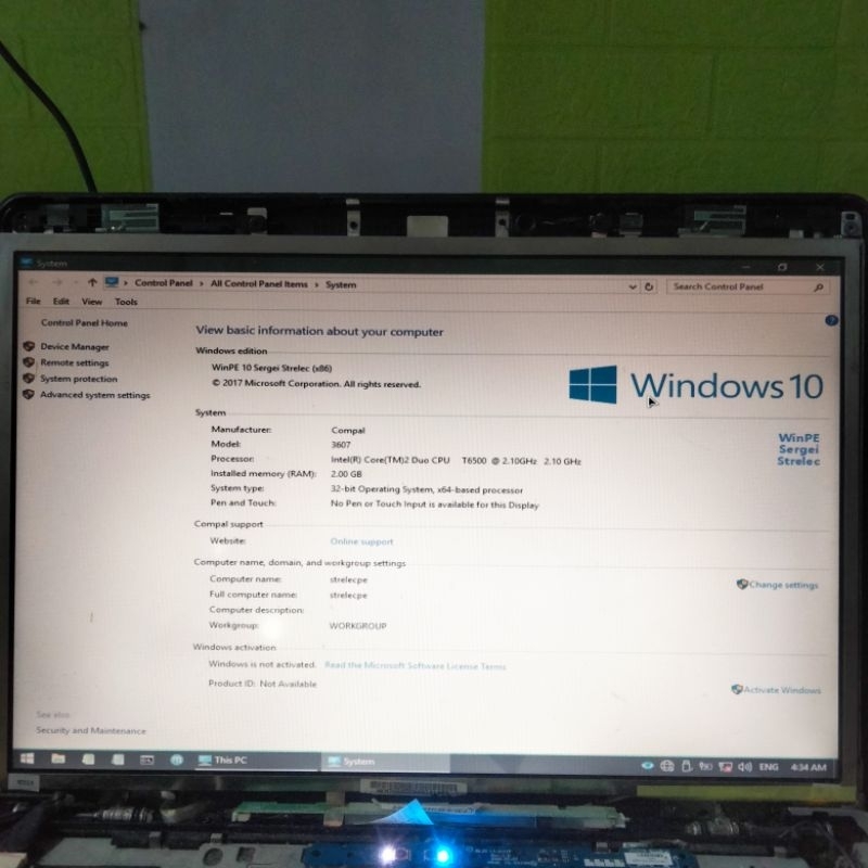 motherboard mainboard mobo mesin Normal Laptop CQ 40-538TU