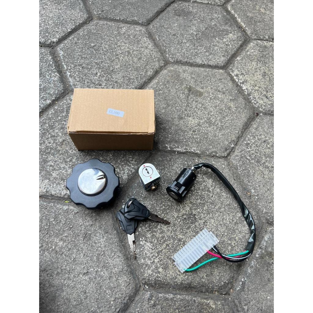 kunci Honda Win Assy + TutupTangki + Kunci Stang