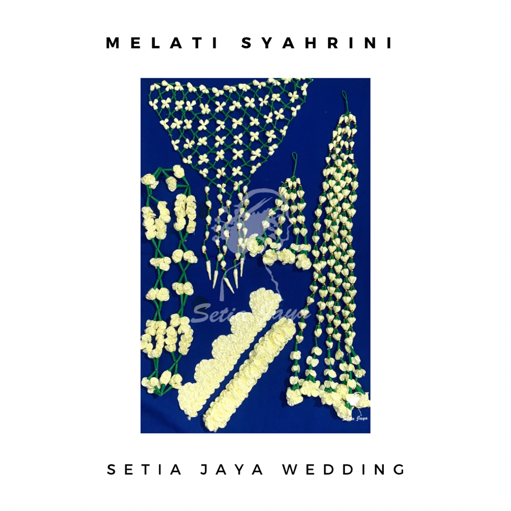 Set Melati Pengantin Jawa Sunda Solo/ Melati Syahrini