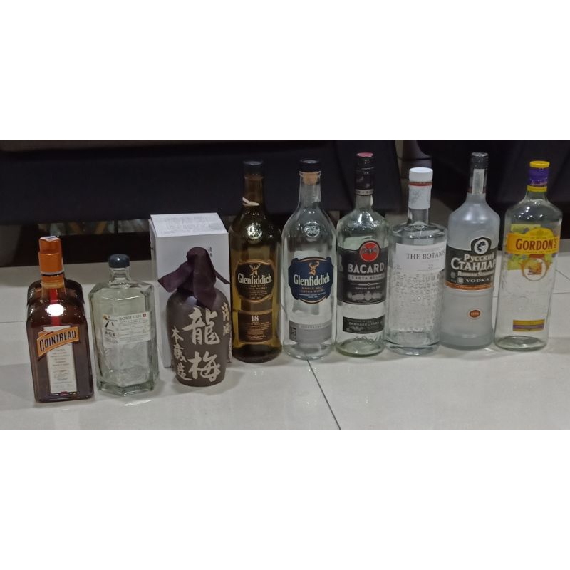 BOTOL BEKAS WINE IMPORT