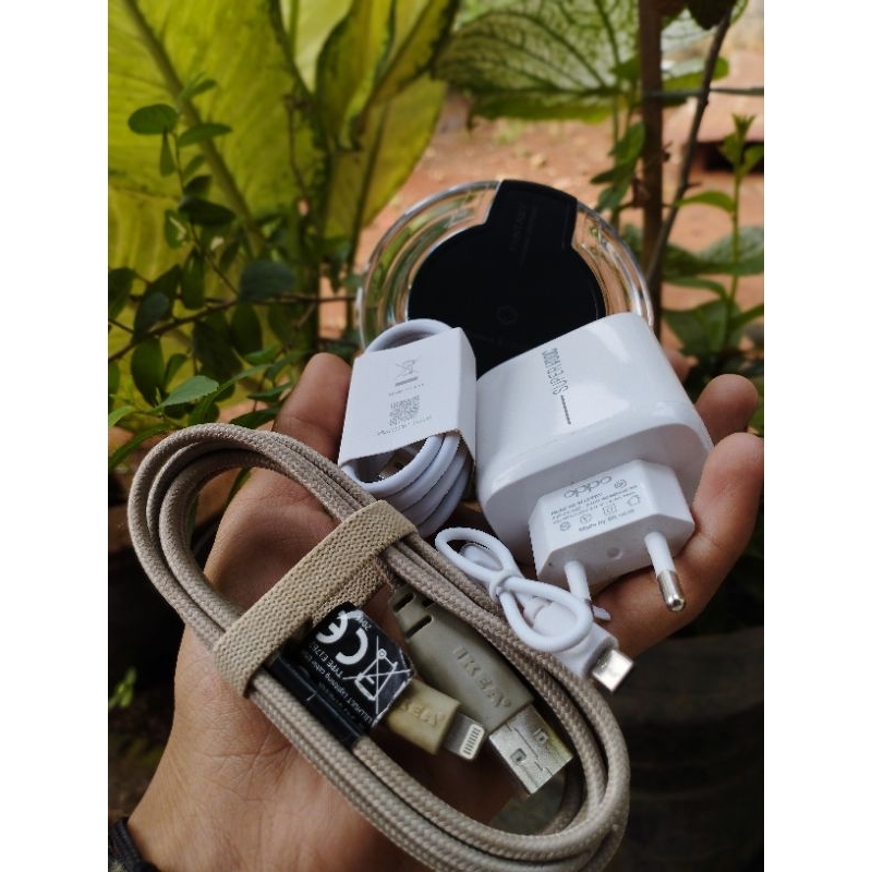 charger original lightning iphone - type c - wireless charger