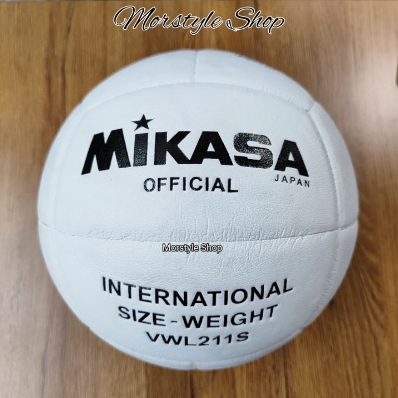 BOLA VOLY PUTIH/ BOLA VOLI / BOLA VOLLEY / BOLA VOLLY MIKASA VWL211S PUTIH