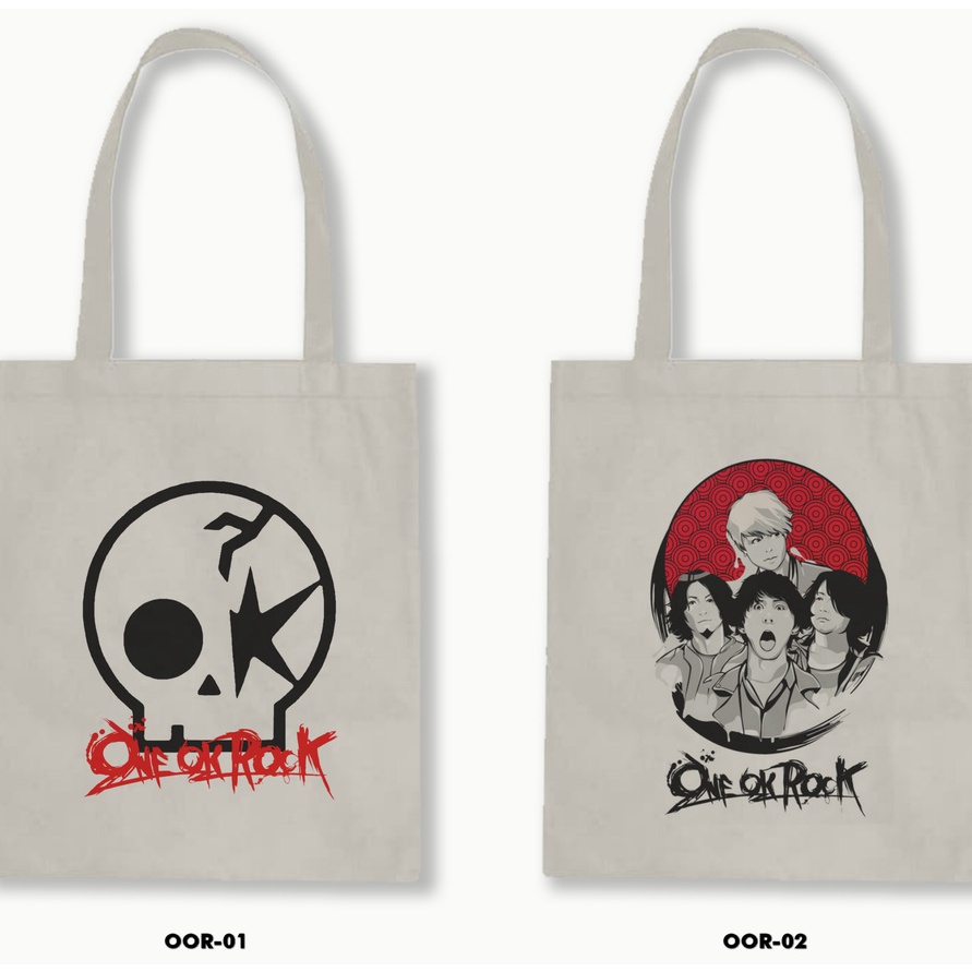 TMCK3678 Ready Stok TOTE BAG RESLETING - ONE OK ROCK