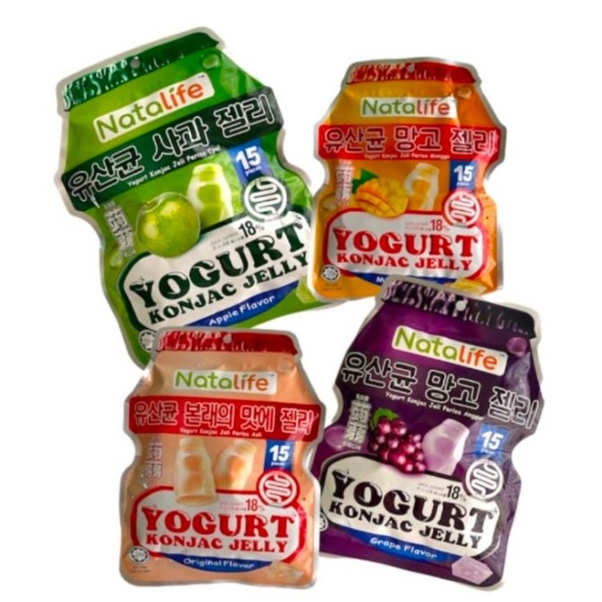 

[J8L95] Natalife Yogurt Konjac Jelly / Yogurt Konjac Jeli (20g x 15pcs) 49