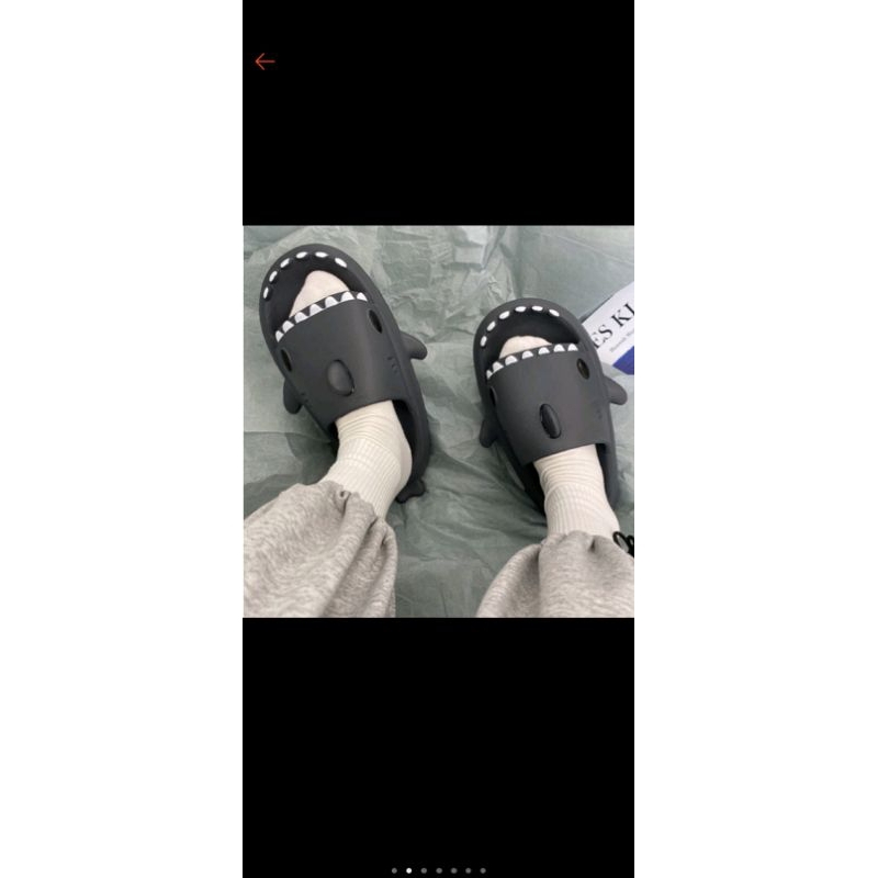 SANDAL JELLY HIU DEWASA HITAM