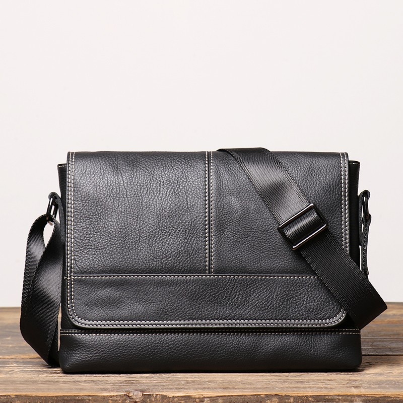 Tas Kulit Pria - Tas Selempang Kulit Sapi Asli - Tas kulit messenger