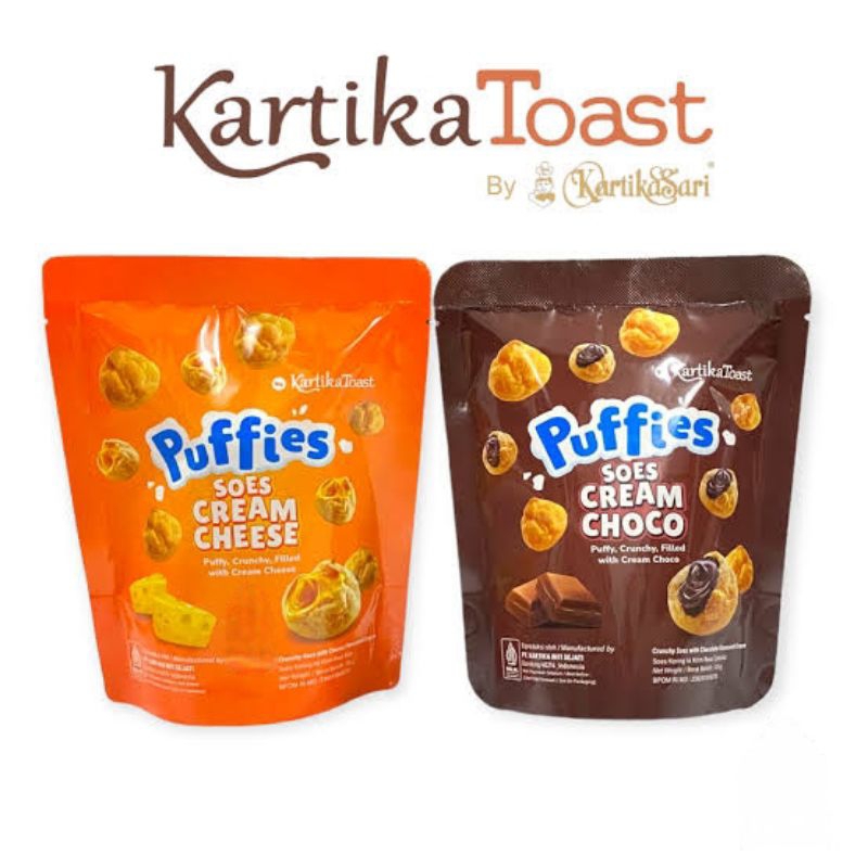 

Kartika toast soes / snack soes mini crunchy cream 72gr