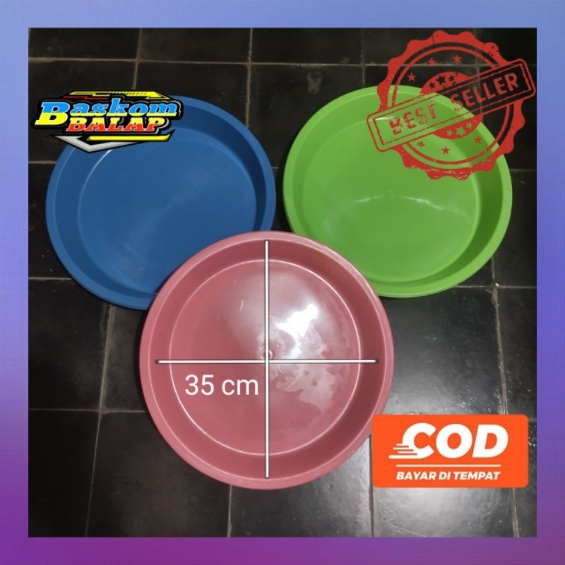 nampan bulat / nampan plastik / baki bulat / baki plastik