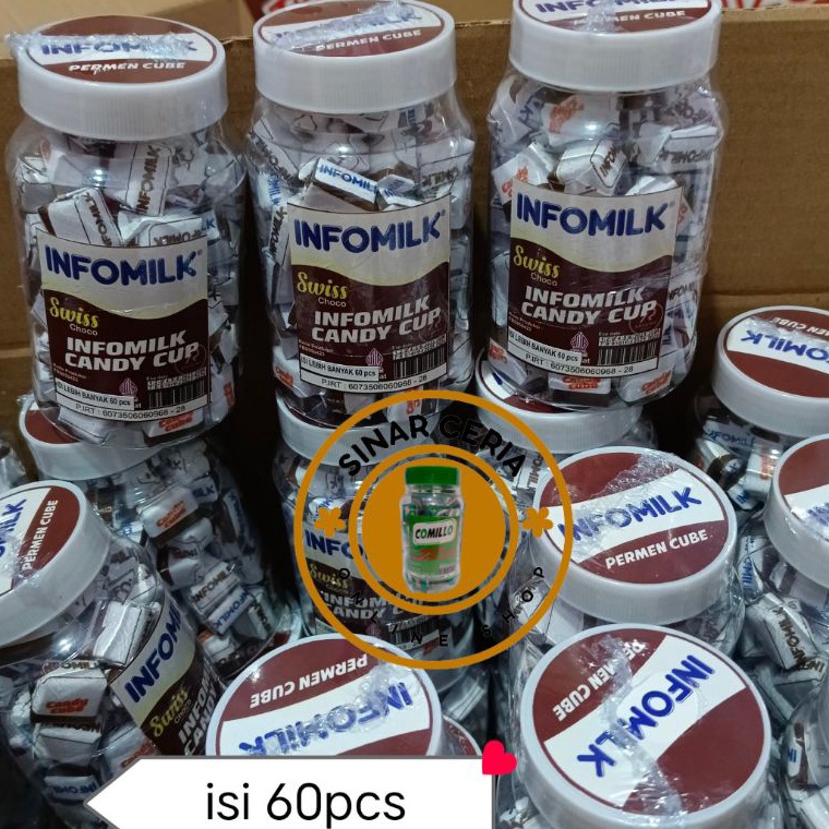 

[✂D39$] permen viral millo INFOMILK COKLAT isi 60 pcs Big Discount