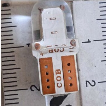 BIRU - Dop Lampu Led Tancap T10 Jelly Lampu Sein Riting Motor