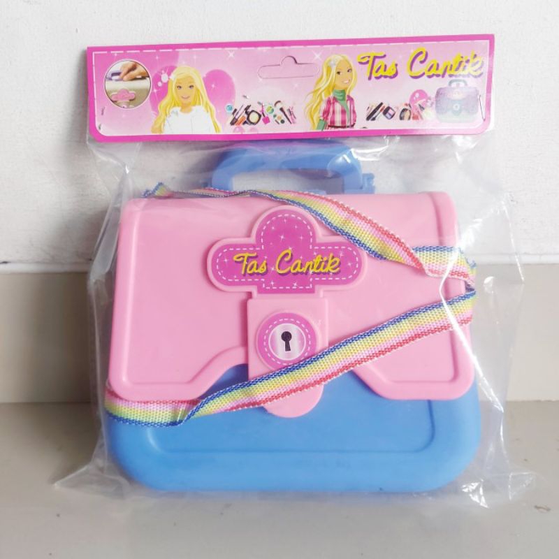 Mainan Tas Cantik Anak Perempuan - Sling Bag Koper Cowek