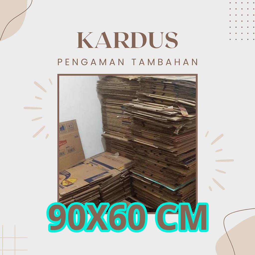 

90X60 Kardus Pengaman Tambahan Cetak + Frame