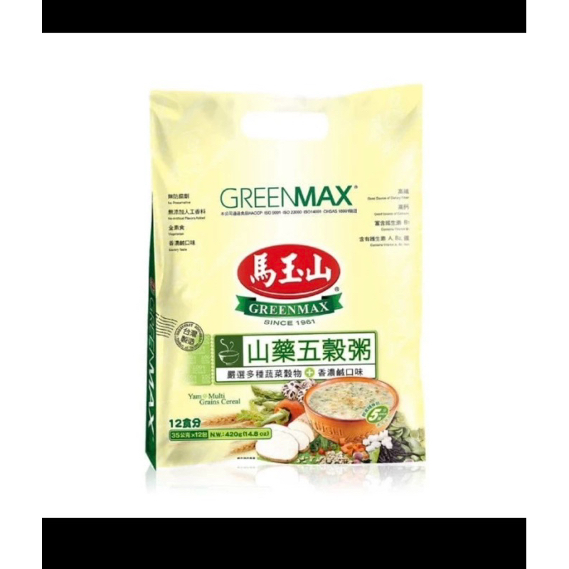 

Greenmax Yam & Multigrain Cereal