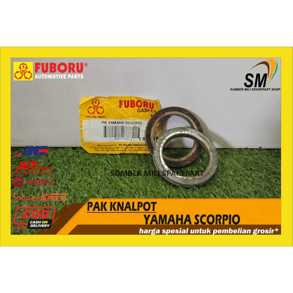 GASKET PAKING KNALPOT SCORPIO FUBORU