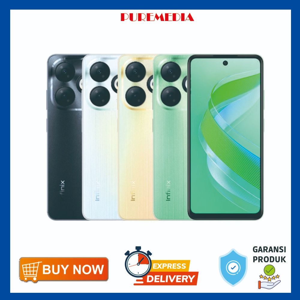 Infinix Smart 8 4/128 RAM 4GB ROM 128GB GARANSI RESMI