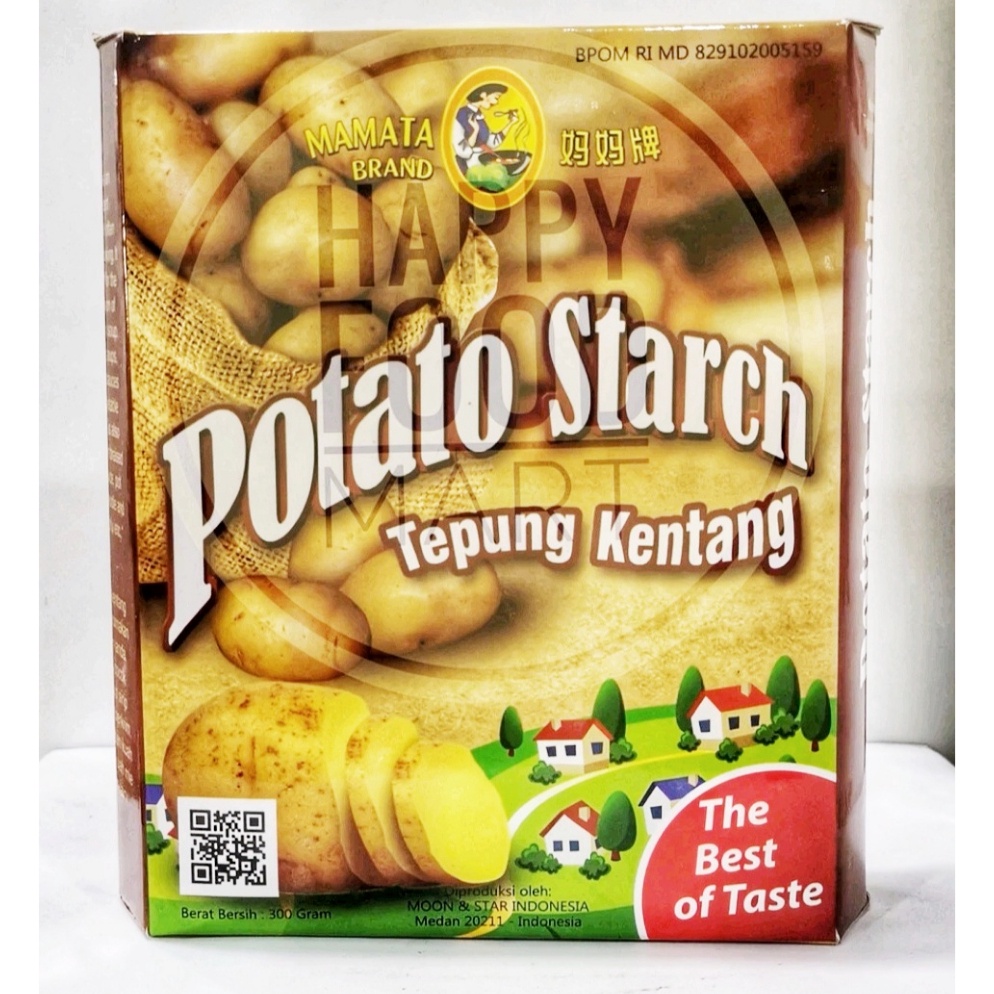 

[♕G66<] [PROMO SPESIAL] MAMATA POTATO STARCH 300G / TEPUNG KENTANG SERBAGUNA Terjamin Bagus