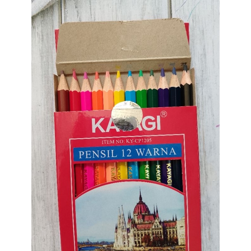 

PENSIL 12 WARNA KAYAGI DUS KY-CP1205 PENDEK