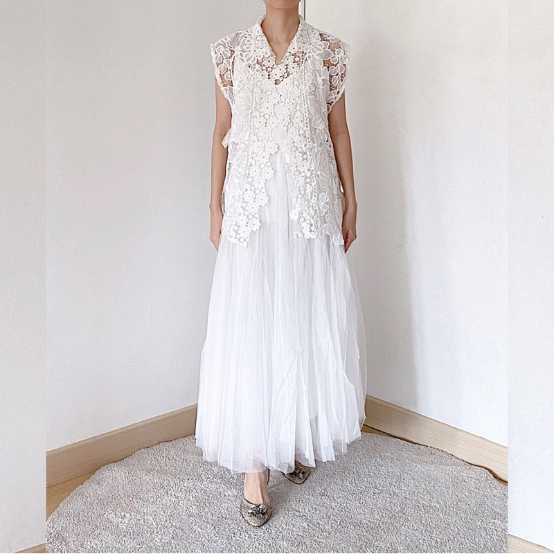 KINA ATELIER - Corra Outer in white