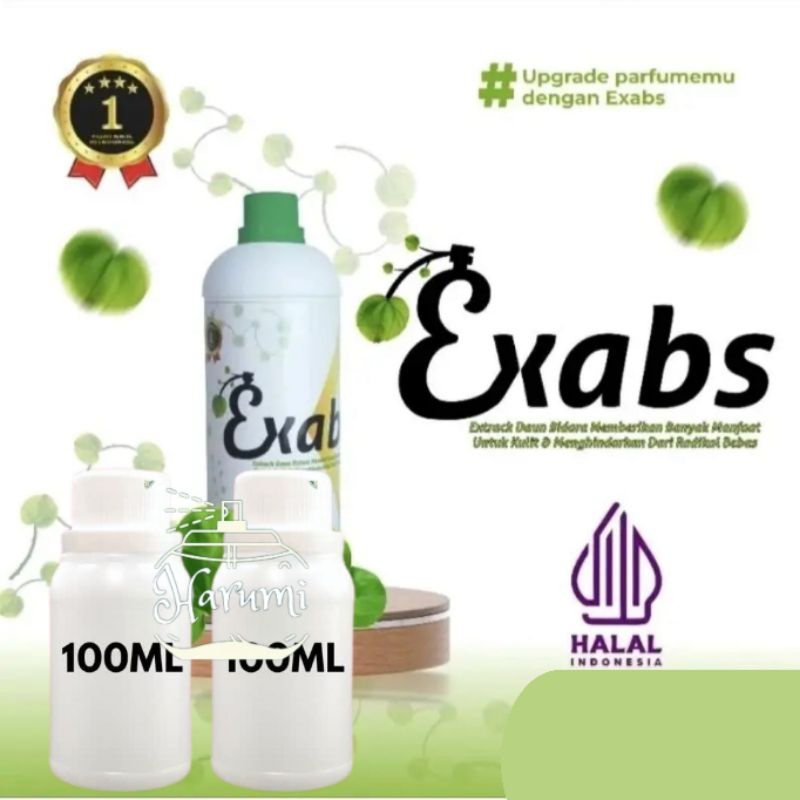 Exabs Extrak Bidara Campuran Parfum Halal | Non alkohol 100ml