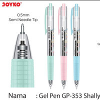 

Bolpoint / Pena Gel Pen Joyko GP 353 Shally (3 Pcs)