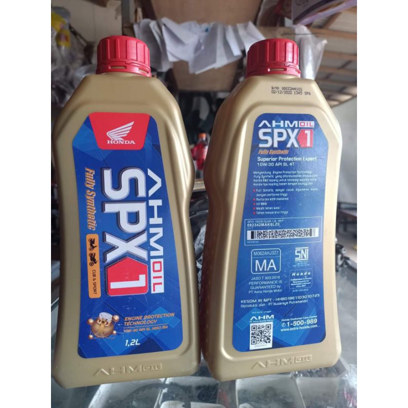 Oli SPX 1 1,2L, AHM 1,2