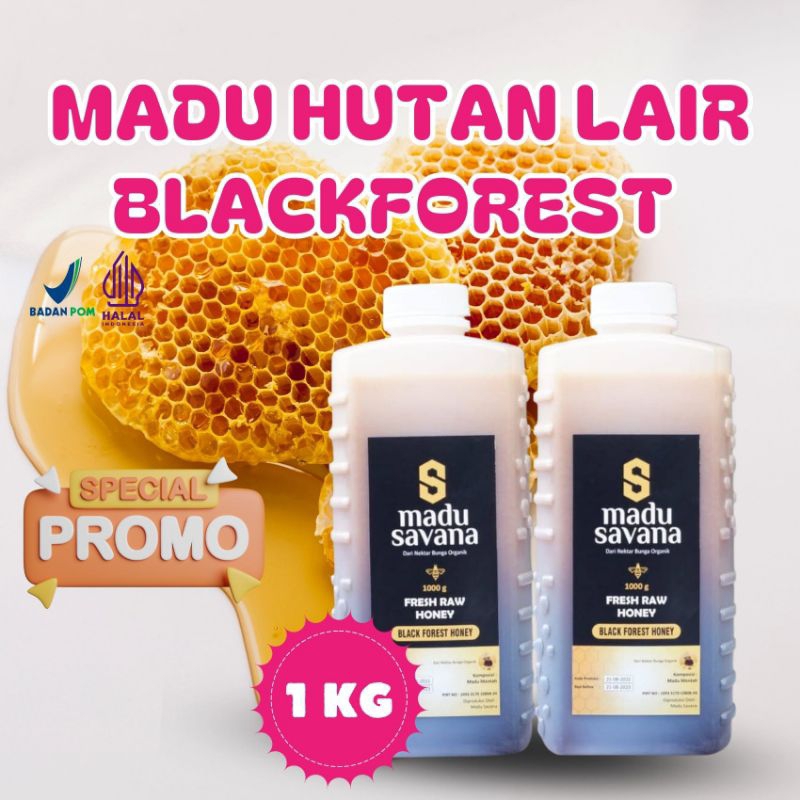 

Madu Hitam Asli Hutan Pure Raw Honey 100%